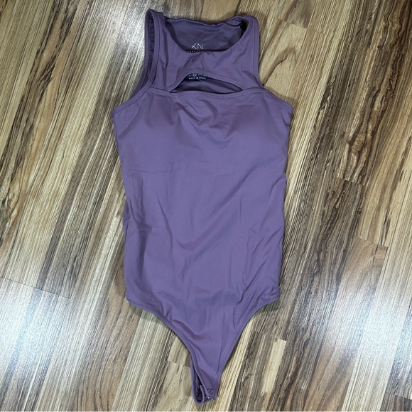 Klassy Network Racerback Thong Bodysuit Size medium Removable Paddin Lot Of 4 - Picture 4 of 6